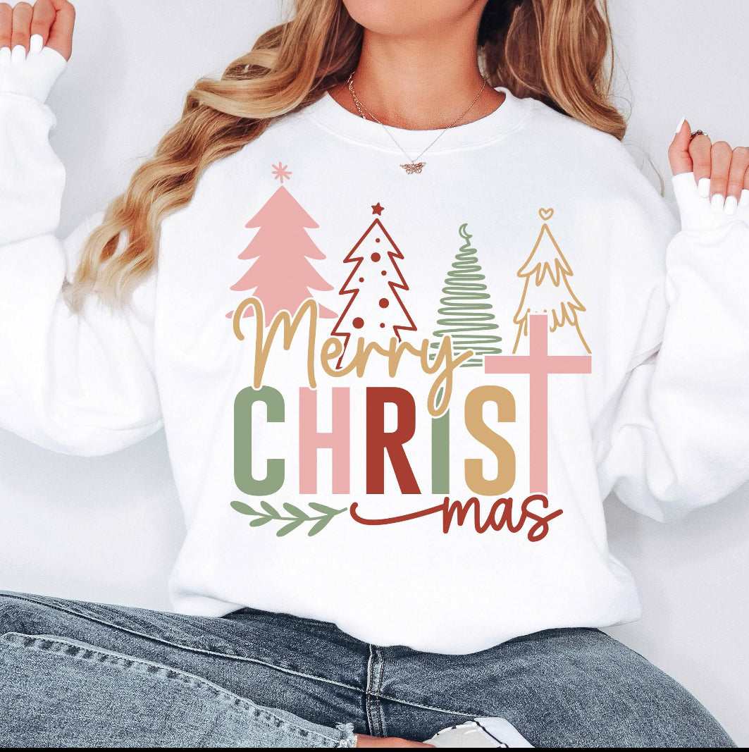 Merry CHRISTmas - white