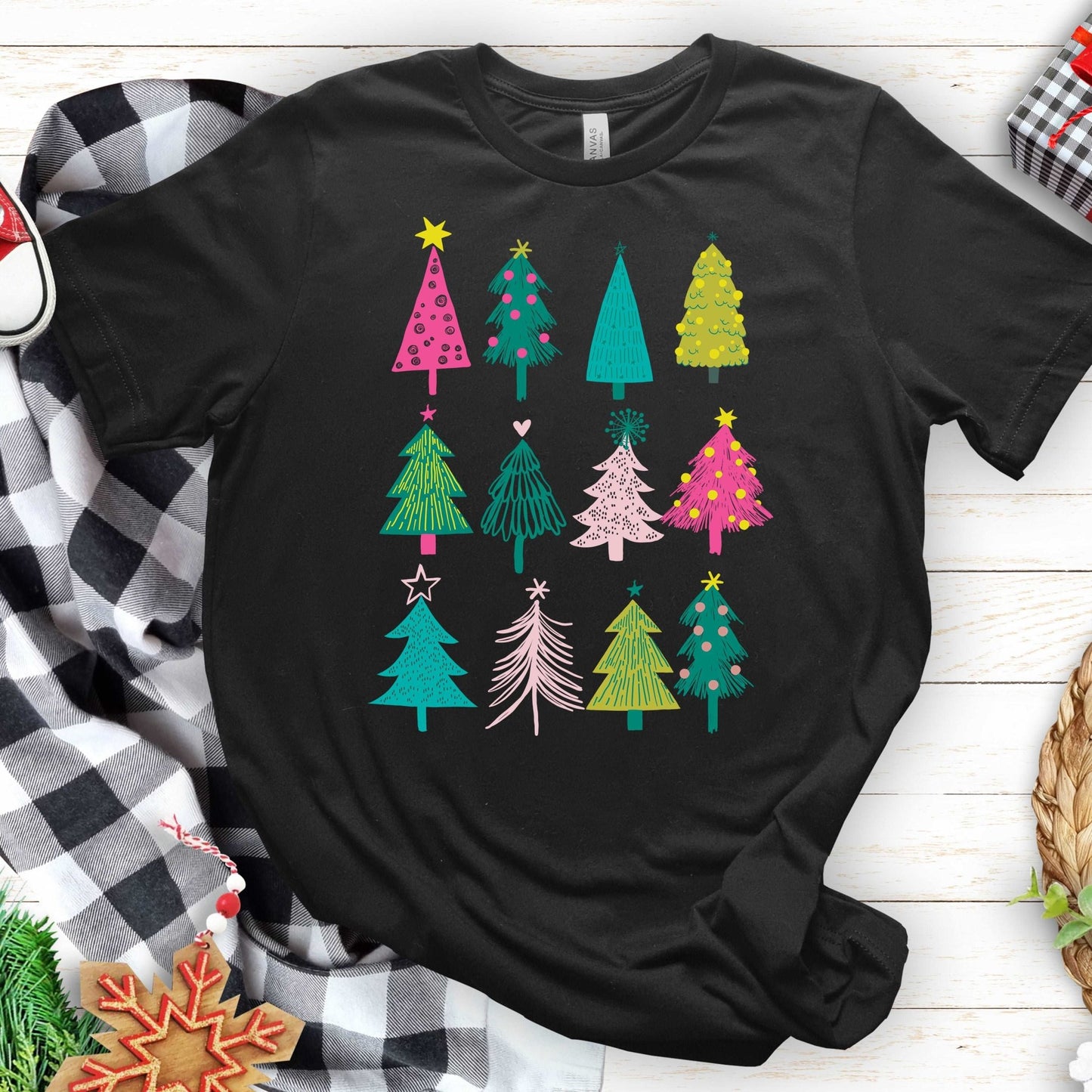 Bright Boho Trees - Sunfire Tees