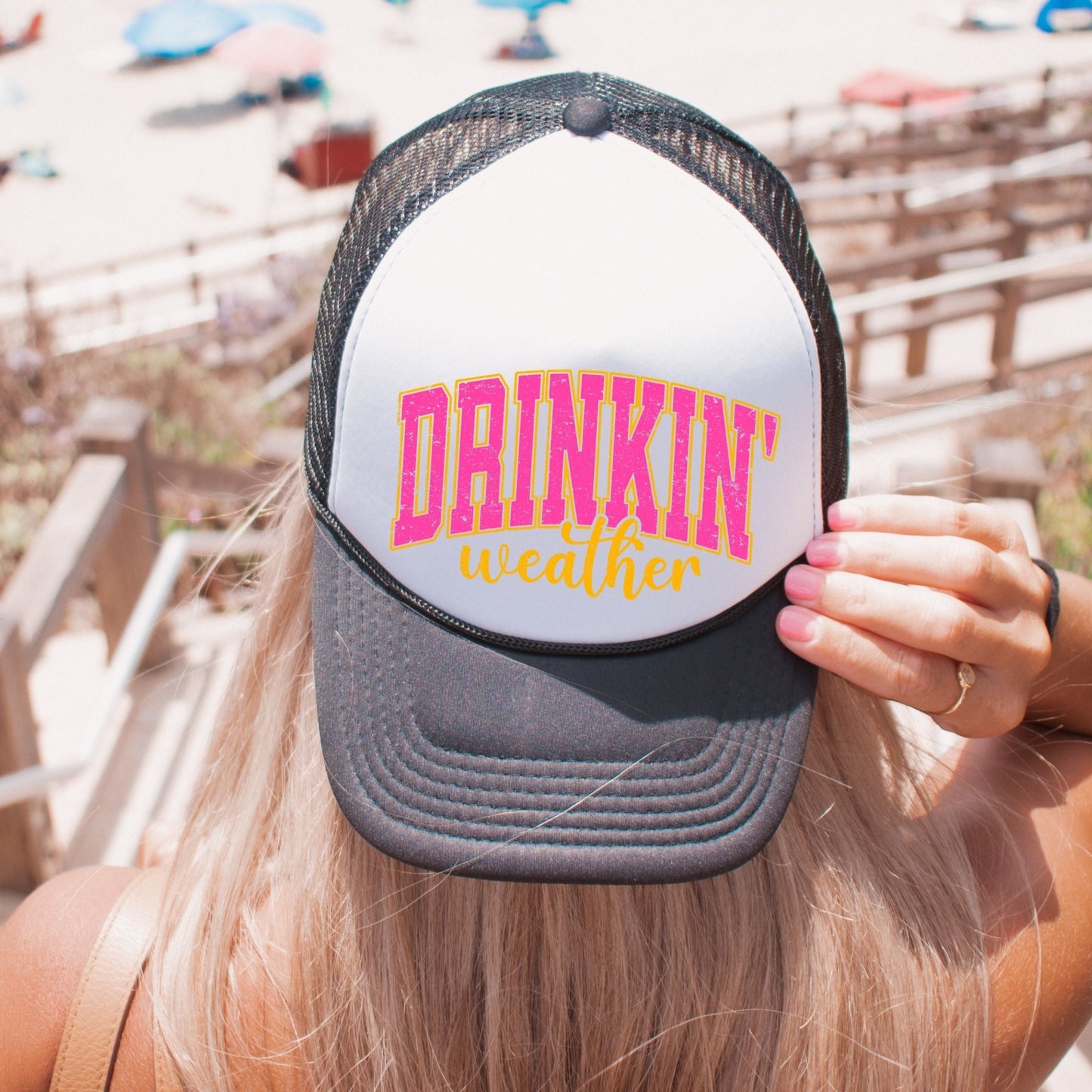 Drinking Weather Hat - Sunfire Tees