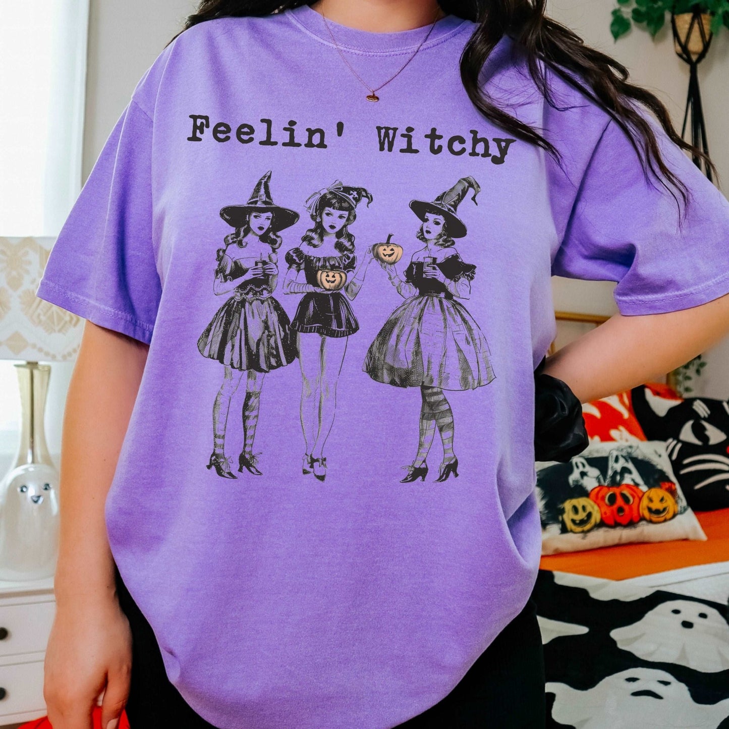 Feelin' WItchy - CC Violet - Sunfire Tees