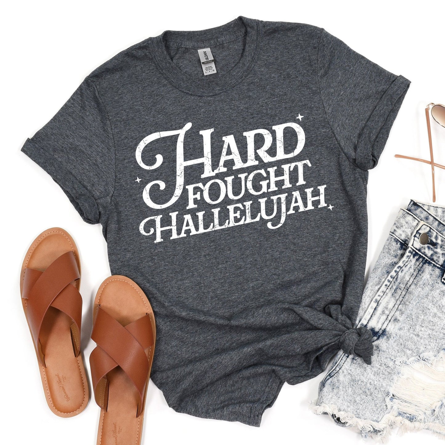 Hard Fought Hallelujah - Sunfire Tees