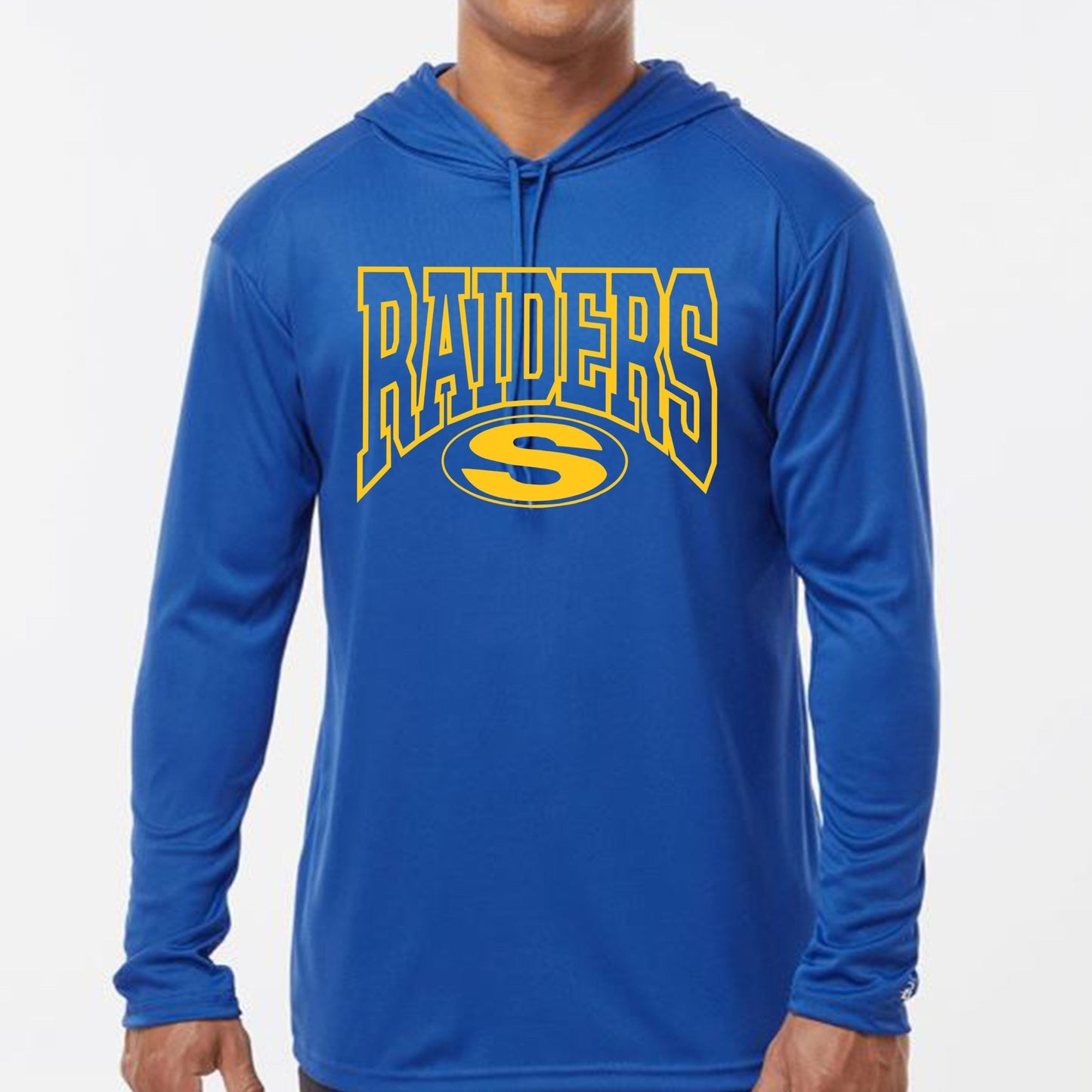 Long Sleeve Hooded Dri Fit Shirt - Sunfire Tees