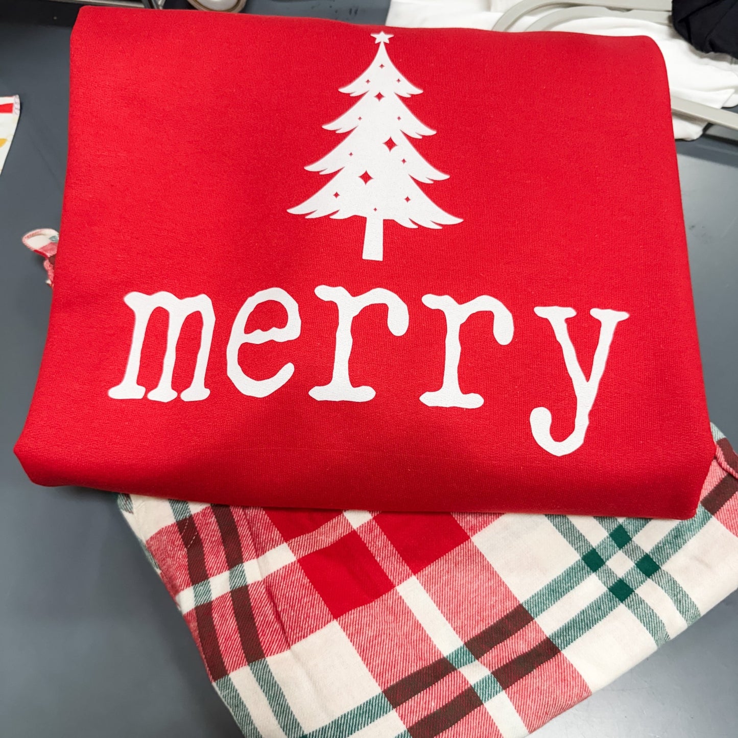 Merry Tree Sweatshirt - Sunfire Tees