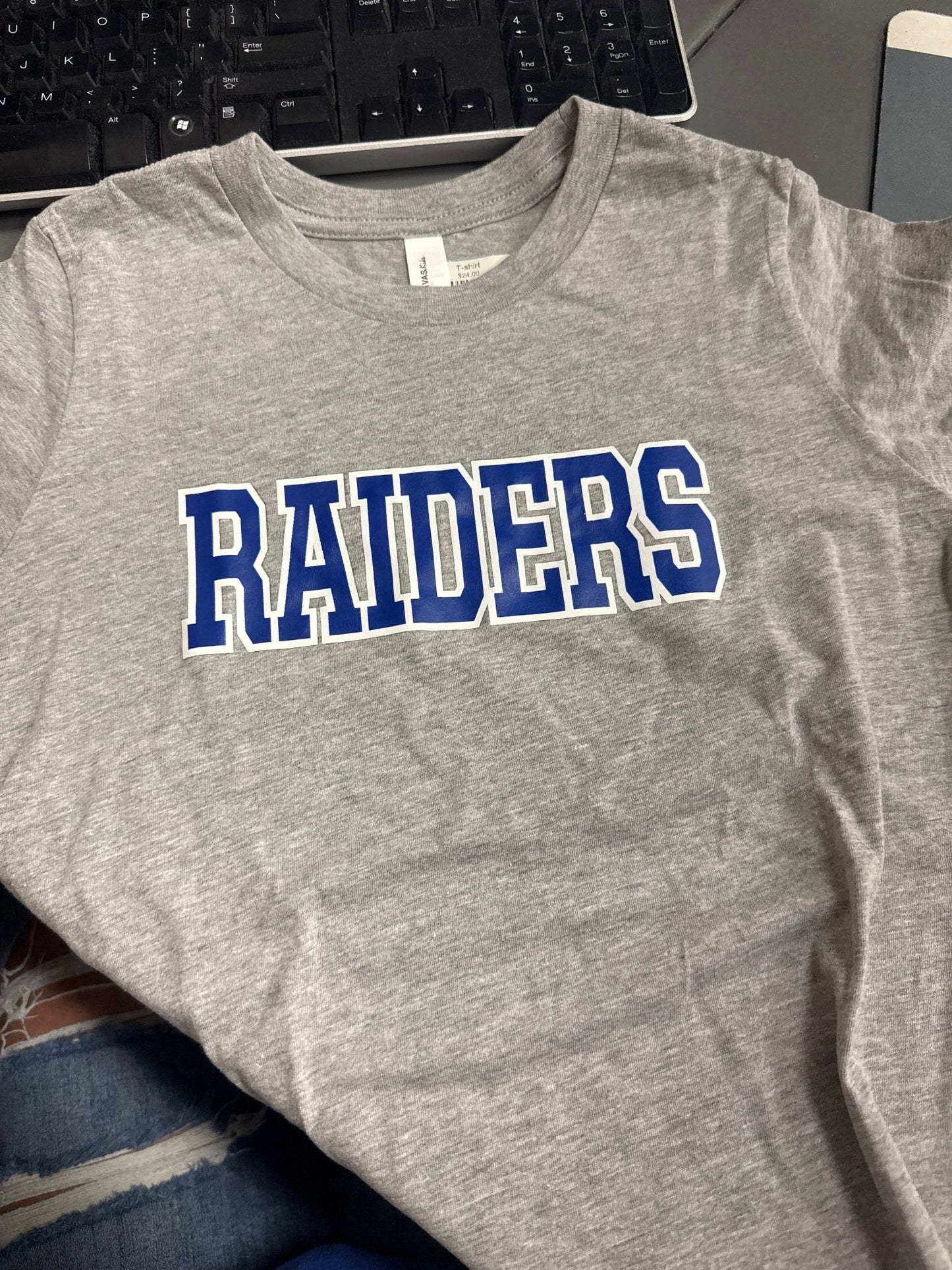 Raiders - athletic gray - Sunfire Tees