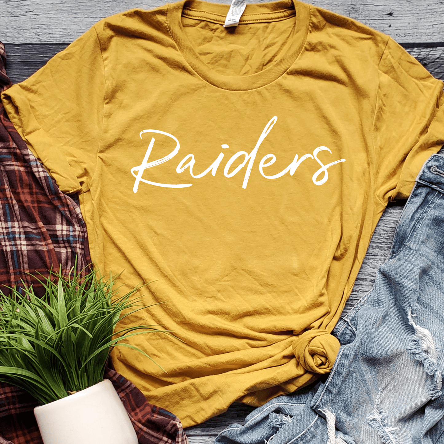 Raiders Mustard - Sunfire Tees