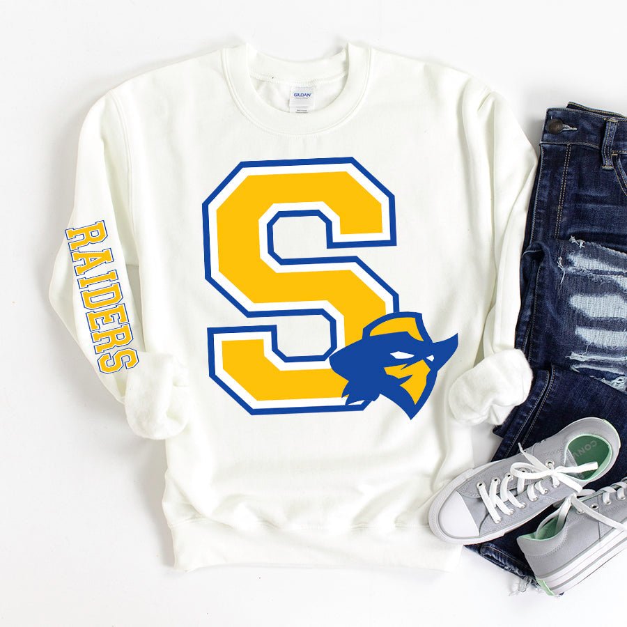 S Raiders Sweatshirt - Sunfire Tees