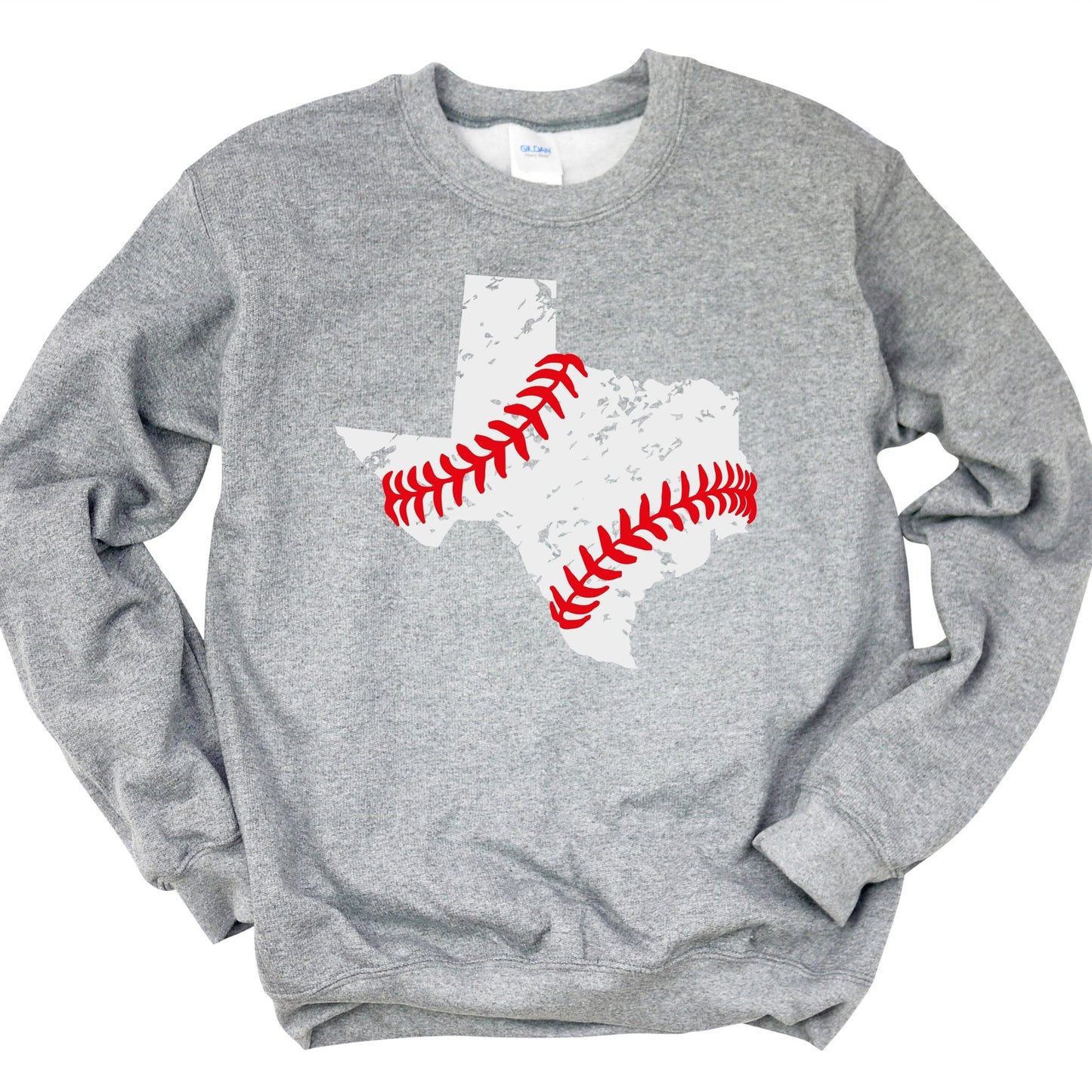 Texas Baseball - graphite heather - Sunfire Tees