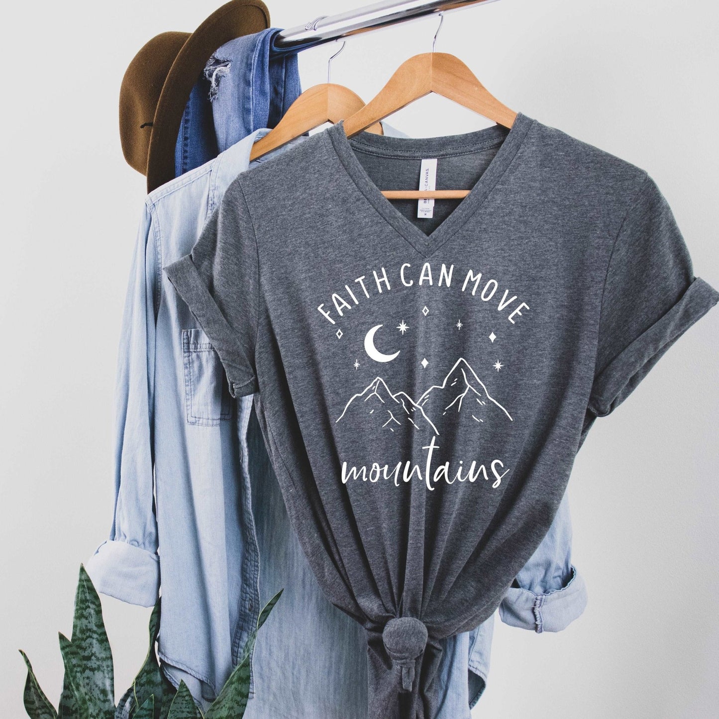 Faith Can Move Mountains - Sunfire Tees