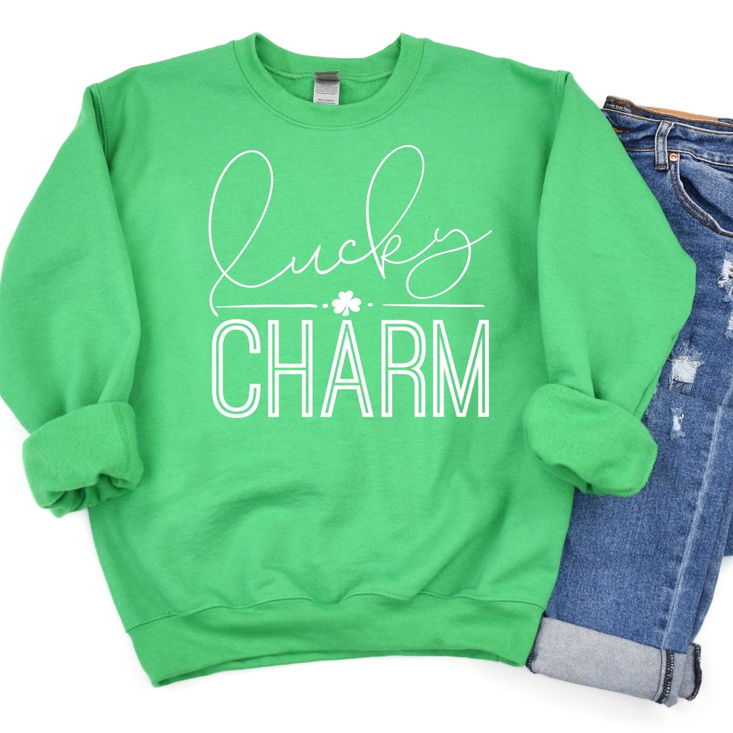 Lucky Charm - Heather Green - Sunfire Tees