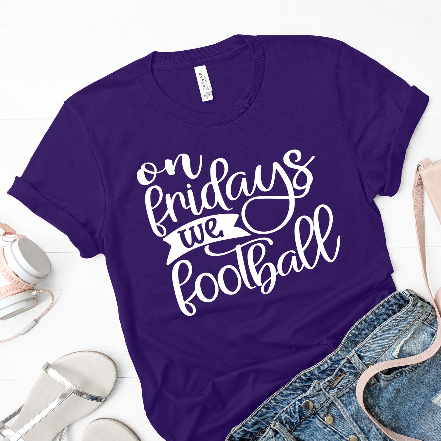 On Fridays We Football - Choose Your Color - Sunfire Tees