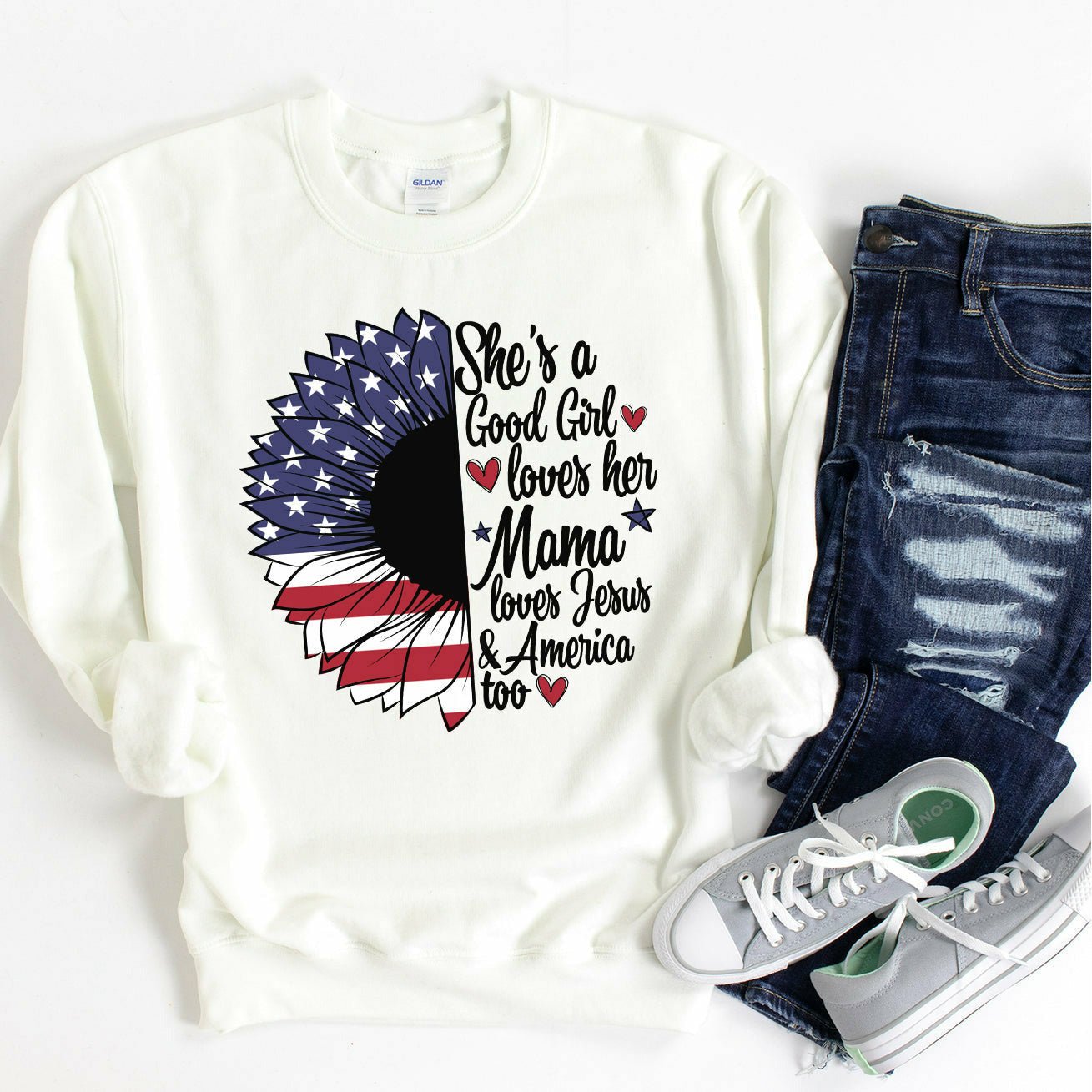 She’s a Good Girl Sunflower - Sunfire Tees