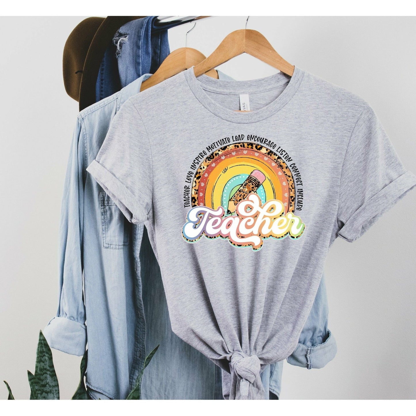 Teacher Rainbow - Sunfire Tees