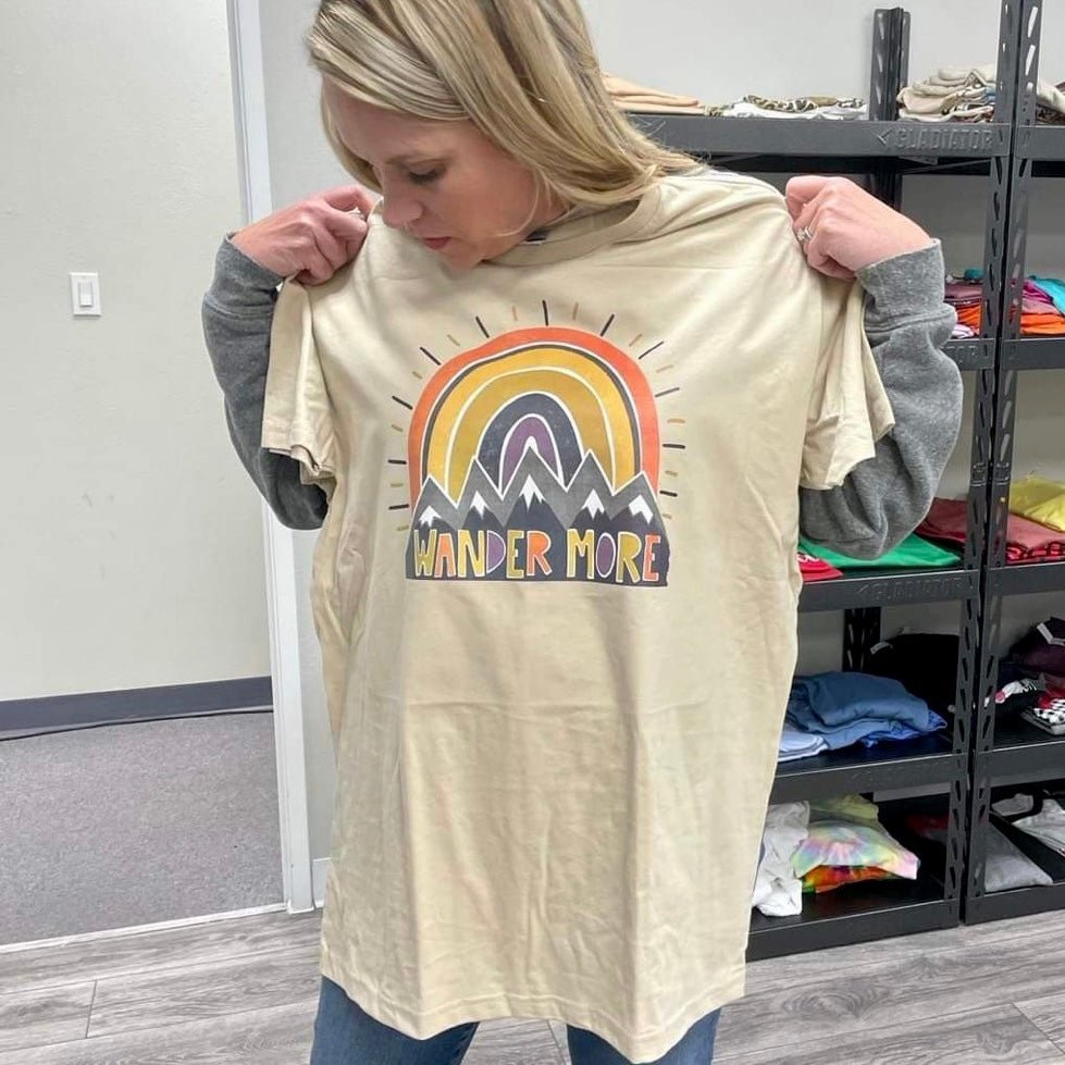 Wander More - Sunfire Tees
