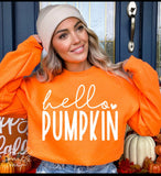 Hello Pumpkin - orange