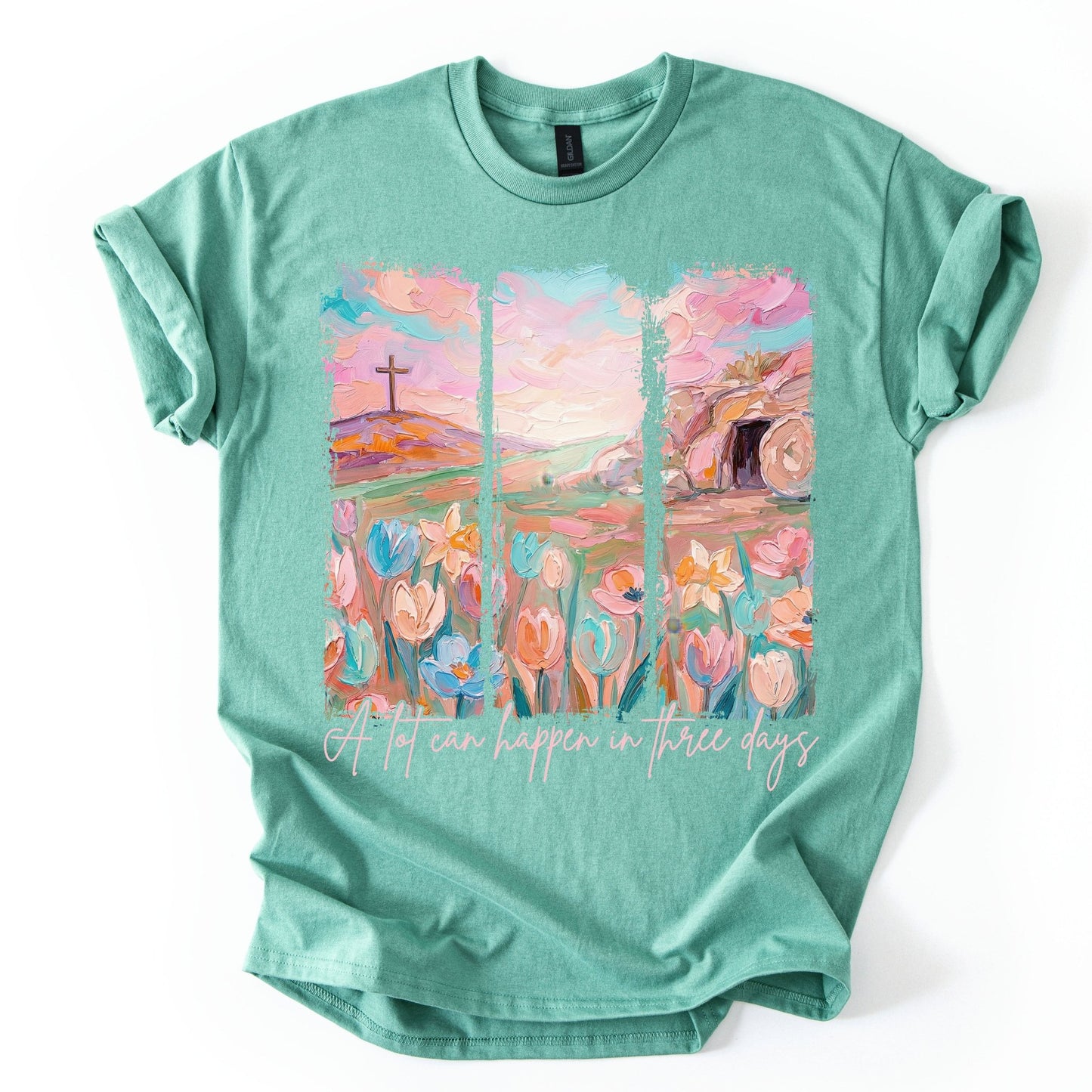 A Lot Can Happen in Three Days - aquatic - Sunfire Tees