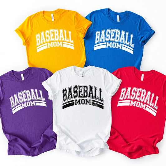 Baseball Mom - choose your color - Sunfire Tees