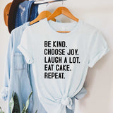 Be Kind, Eat Cake - Sunfire Tees