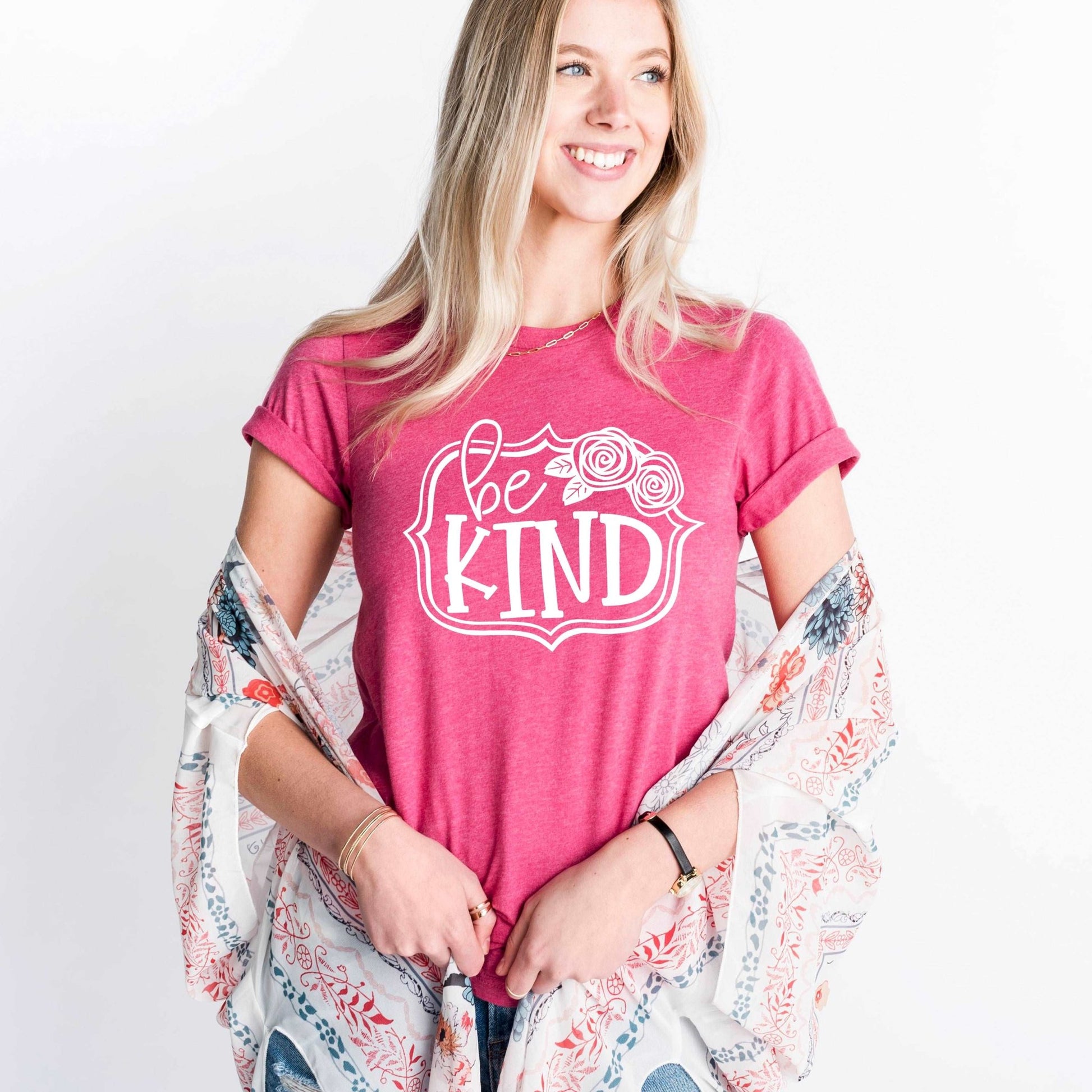 Be Kind Flower - Sunfire Tees