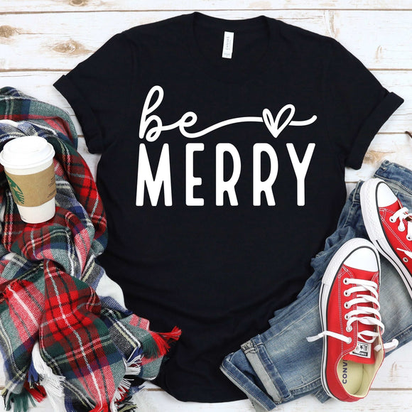 Be Merry - black - Sunfire Tees