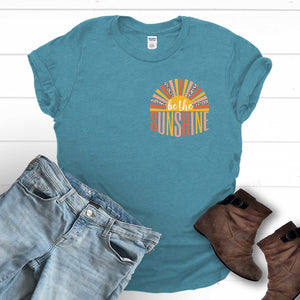 Be the Sunshine - galapagos blue - Sunfire Tees