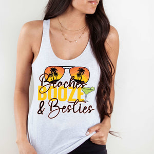 Beaches Booze & Besties - Sunfire Tees