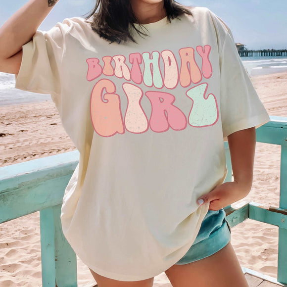 Birthday Girl - CC ivory - Sunfire Tees