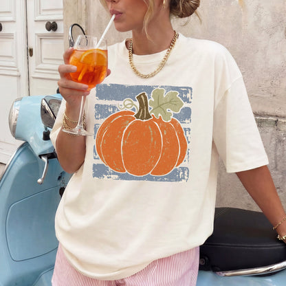 Blue Striped Pumpkin - Sunfire Tees