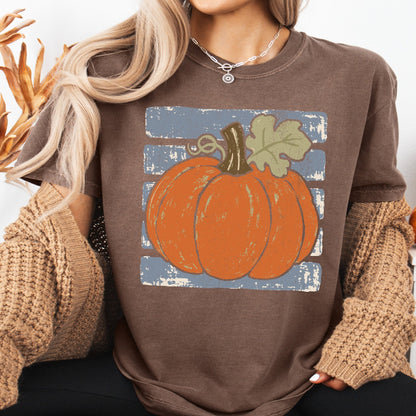 Blue Striped Pumpkin - Sunfire Tees