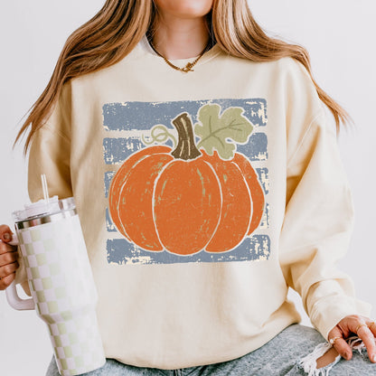 Blue Striped Pumpkin - Sunfire Tees