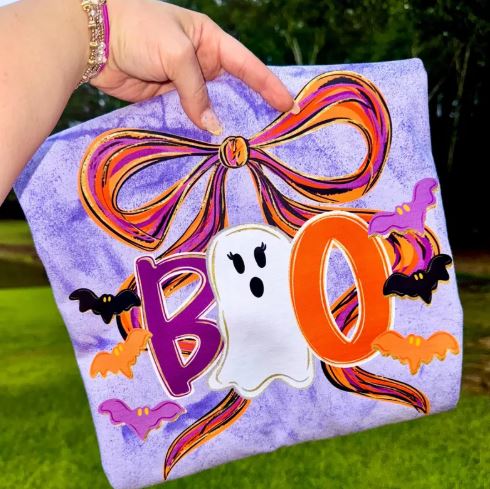 Boo - coquette - colorblast - Sunfire Tees