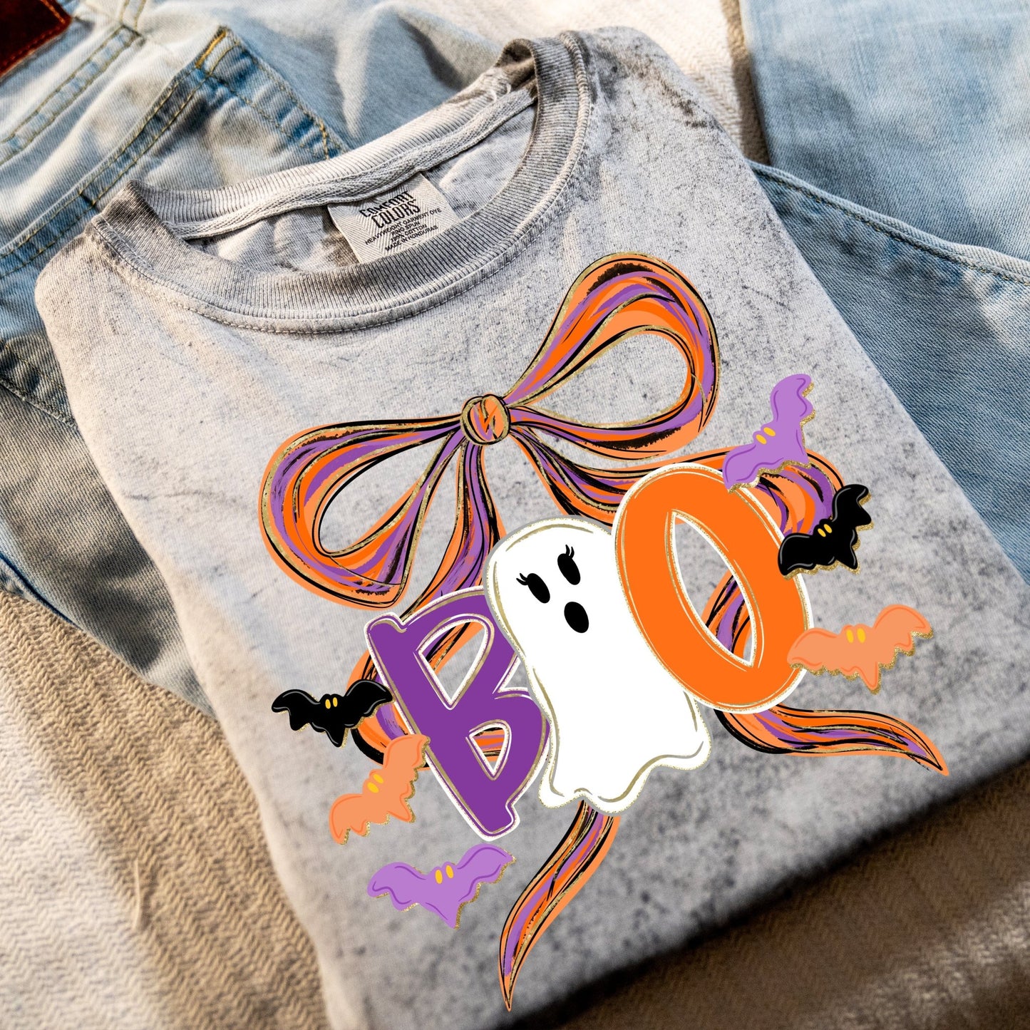 Boo - coquette - colorblast - Sunfire Tees