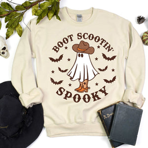 Boot Scootin' Spooky - Sand - Sunfire Tees