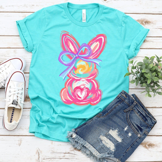 Bright Easter Bunny Tee - Sunfire Tees