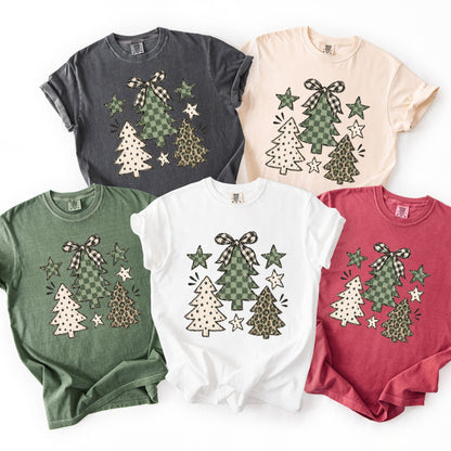 Camo Christmas Tress - Comfort Colors - Sunfire Tees