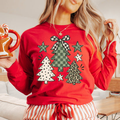 Camo Christmas Tress - Comfort Colors - Sunfire Tees