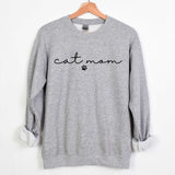 Cat Mom - athletic gray - Sunfire Tees