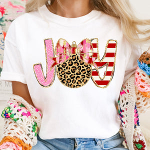 Cheetah Joy - white - Sunfire Tees