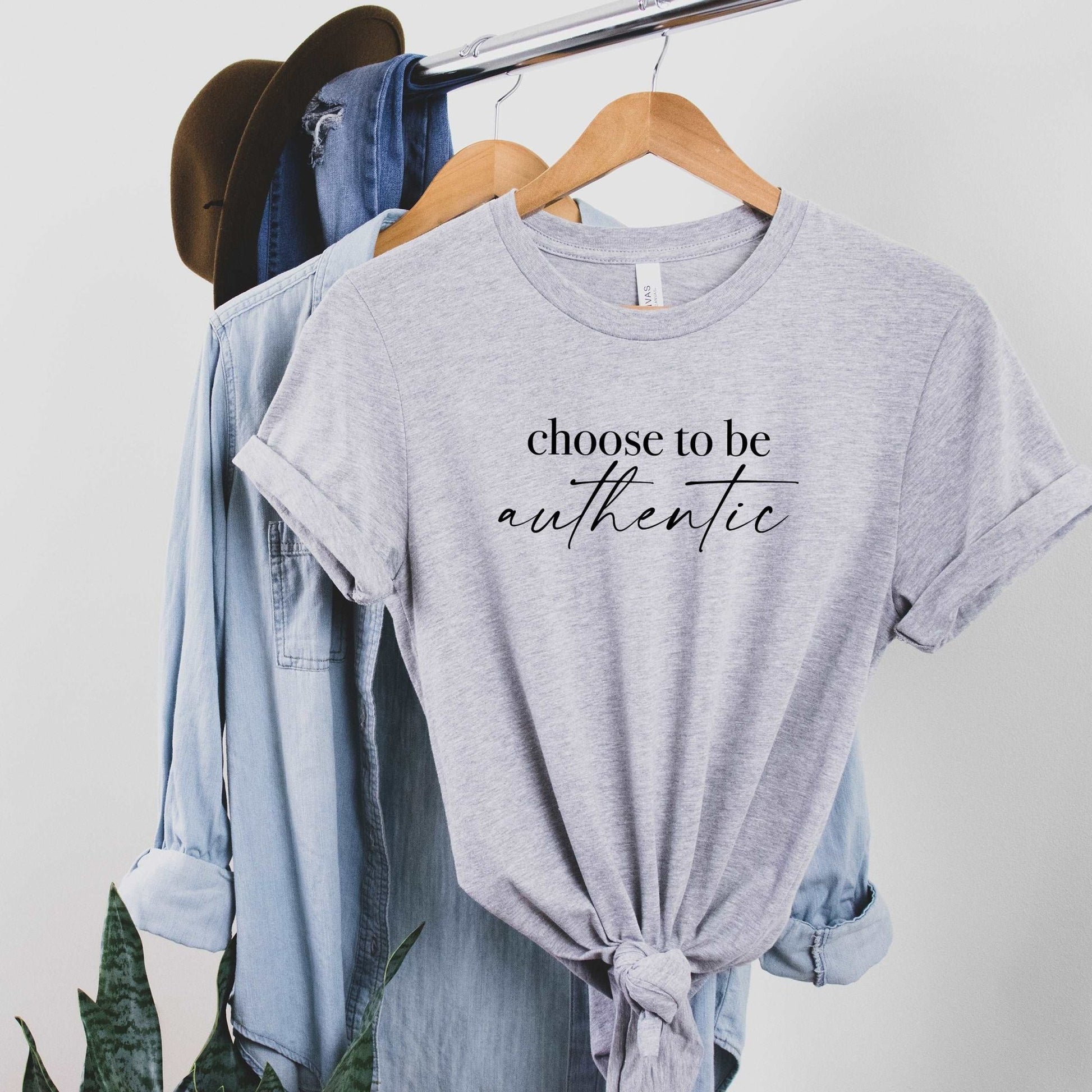Choose to be Authentic - Sunfire Tees