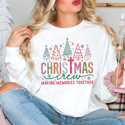 Christmas Crew Bright Trees - Comfort Colors - Sunfire Tees