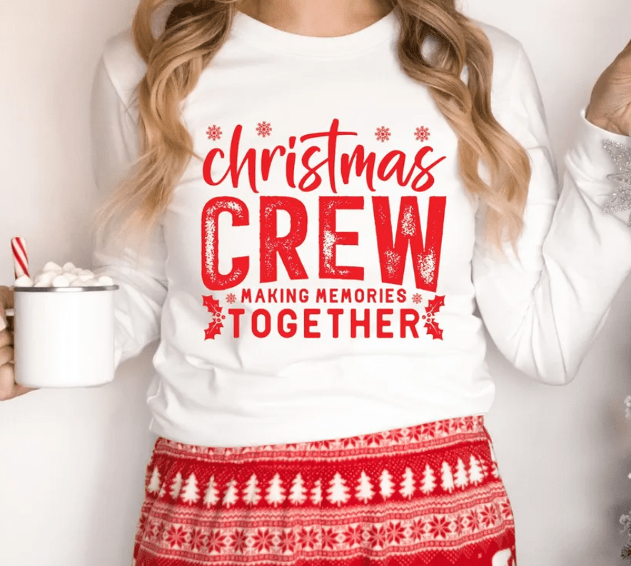 Christmas Crew Making Memories Together - Sunfire Tees