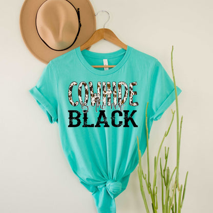 Cowhide is the New Black - Sunfire Tees