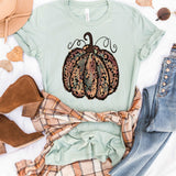 Distressed Leopard Pumpkin - Sunfire Tees