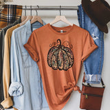 Distressed Leopard Pumpkin - Sunfire Tees