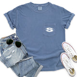 Distressed Sunnyvale Comfort Colors Tee - Sunfire Tees