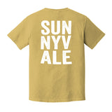 Distressed Sunnyvale Comfort Colors Tee - Sunfire Tees