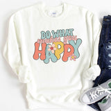 Do What Makes You Happy - white - Sunfire Tees