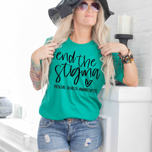 End the Stigma - Sunfire Tees