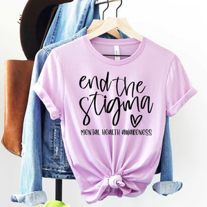 End the Stigma - Sunfire Tees