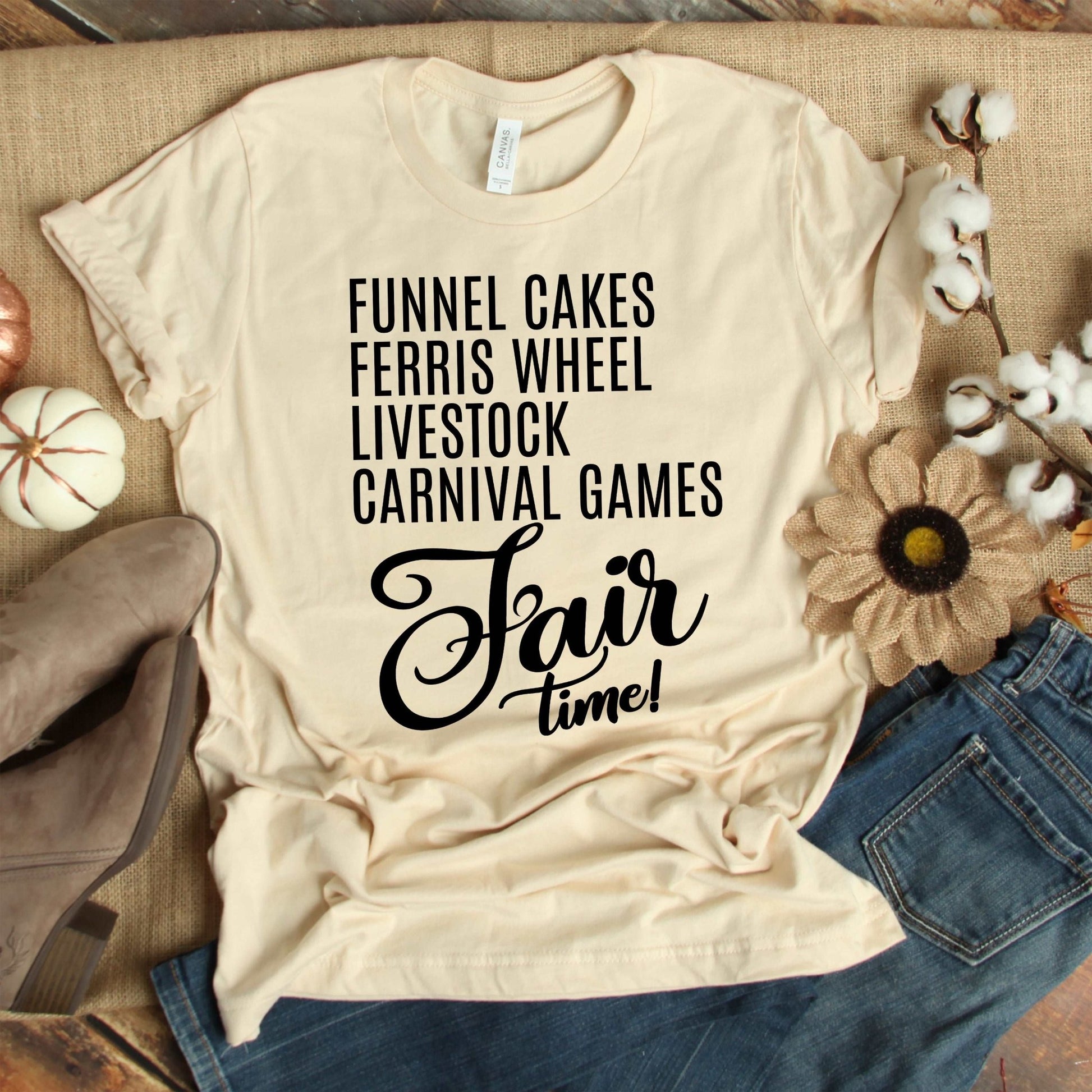 Fair Time - natural - Sunfire Tees