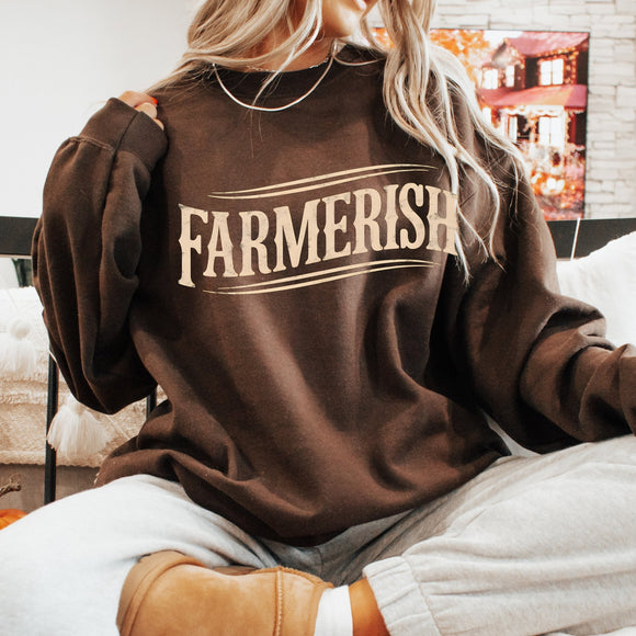 Farmerish - dark brown - Sunfire Tees